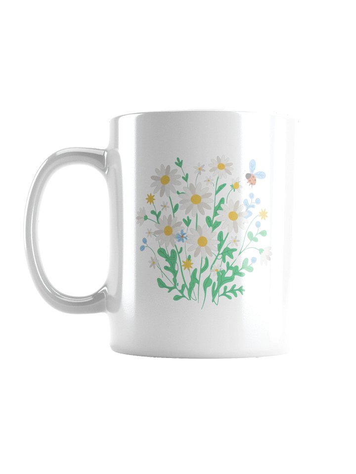 Daisy Field Day Floral Coffee Mug product image (1)