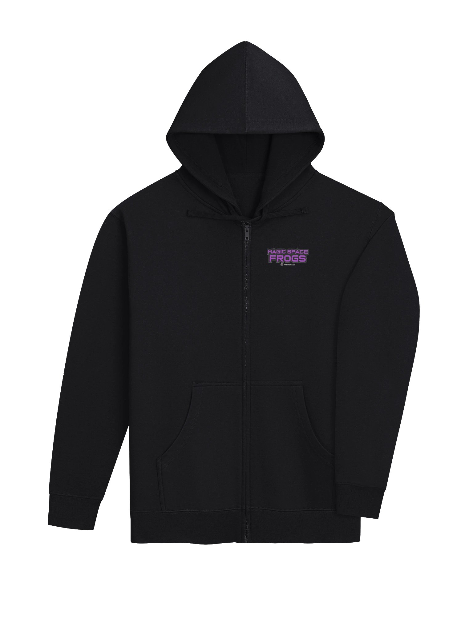 MAGIC SPACE FROGS Zip-through Hoodie product image (4)
