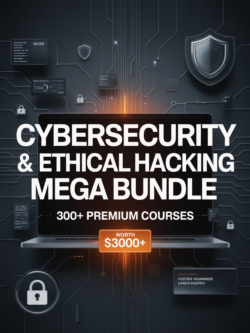 Ultimate Cybersecurity & Ethical Hacking Mega Bundle product image (1)
