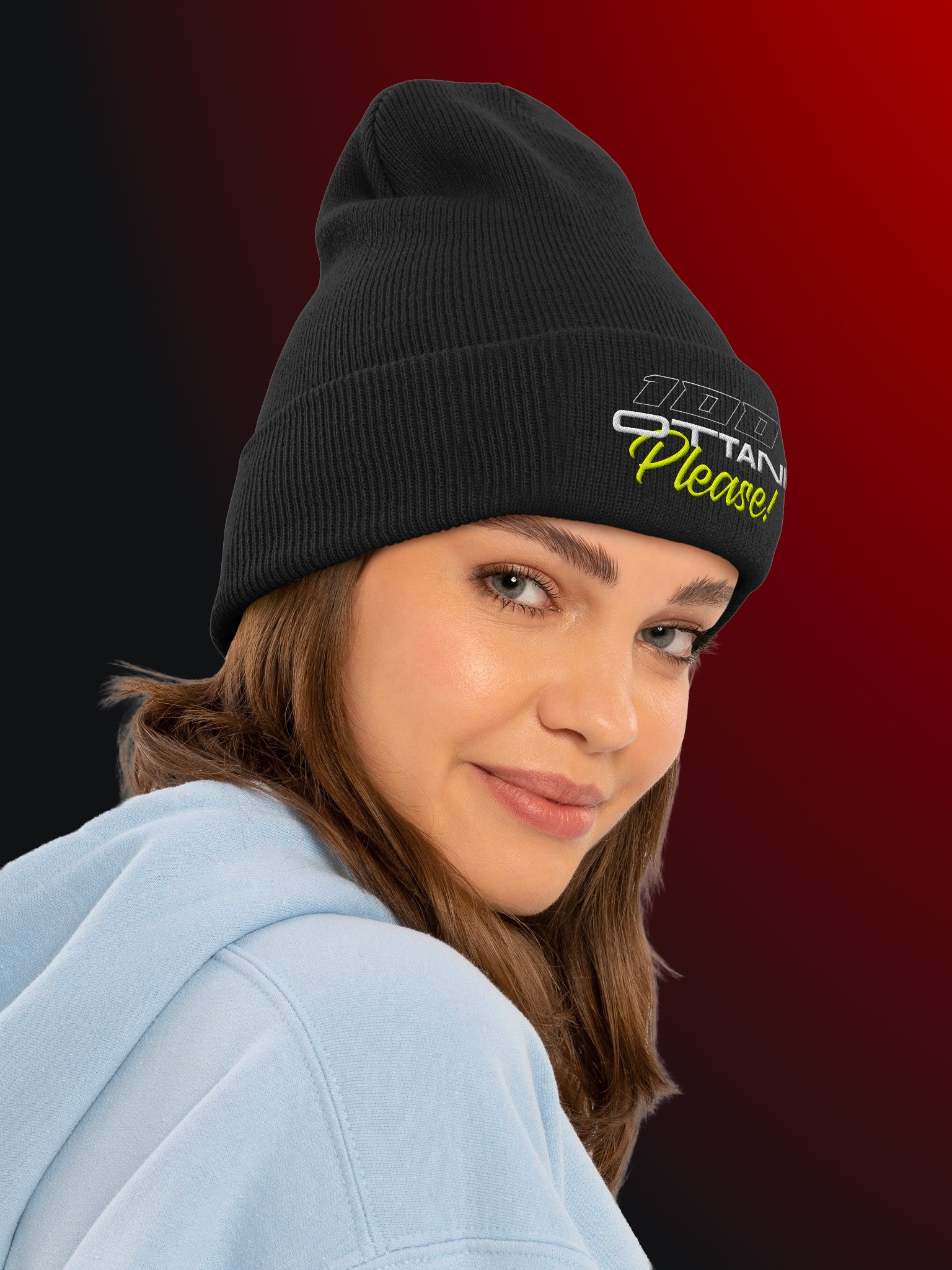 100 Ottani Please!™ Racing Streetwear Cuffed Beanie | Paddock Warm-Up Edition product image (4)