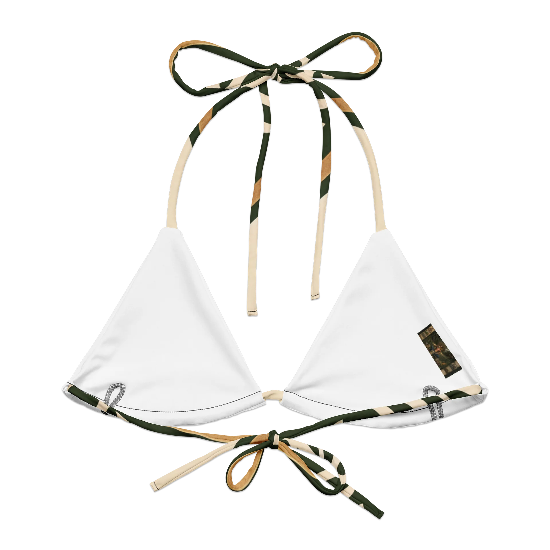 The Living Apothecary Botanical Emblem Bikini Top product image (1)