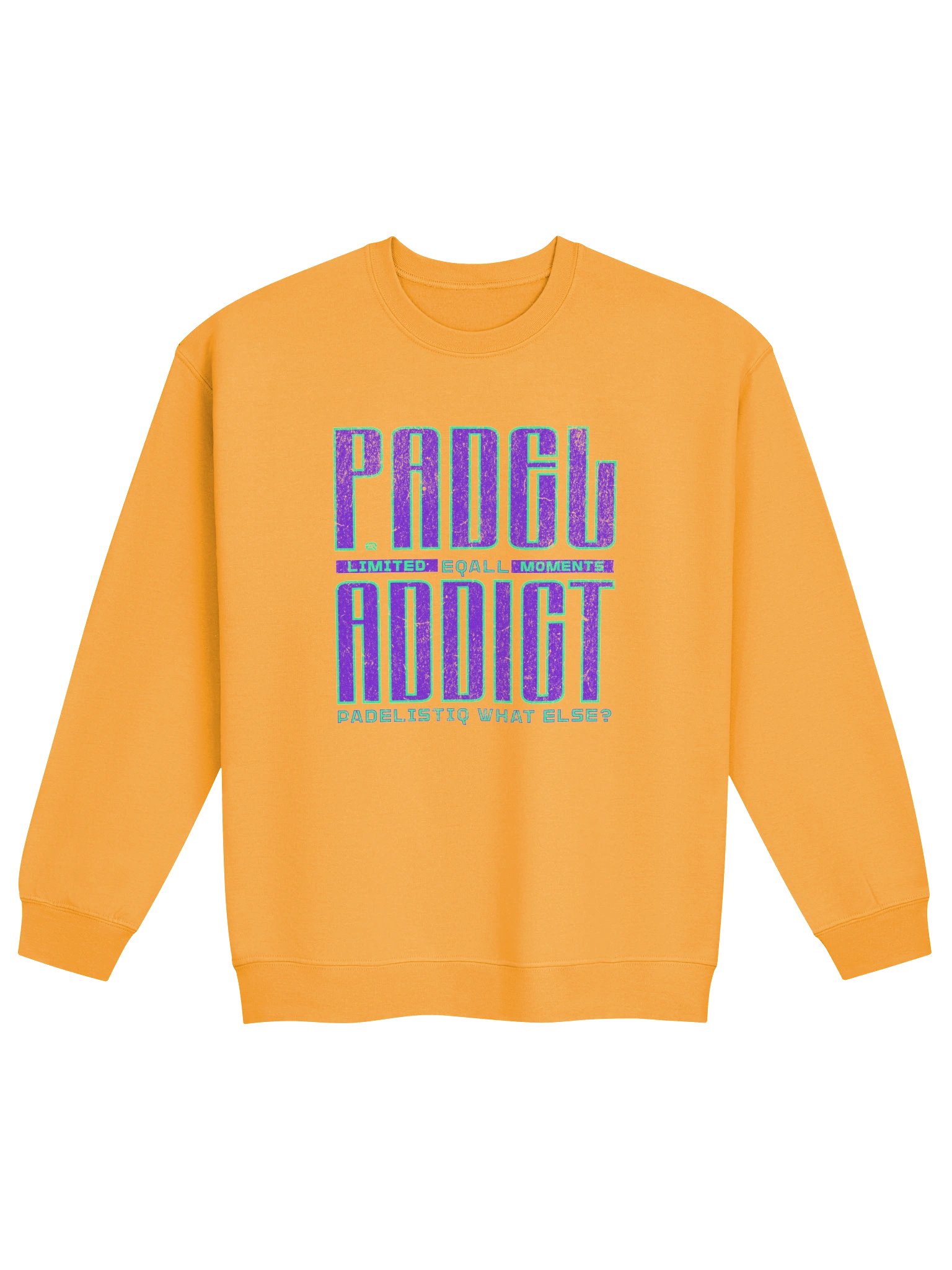 PADELISTIQ Addict Crewneck Gildan Sweatshirt_R3CVR.i by EQALL® Essentials_Purple product image (1)