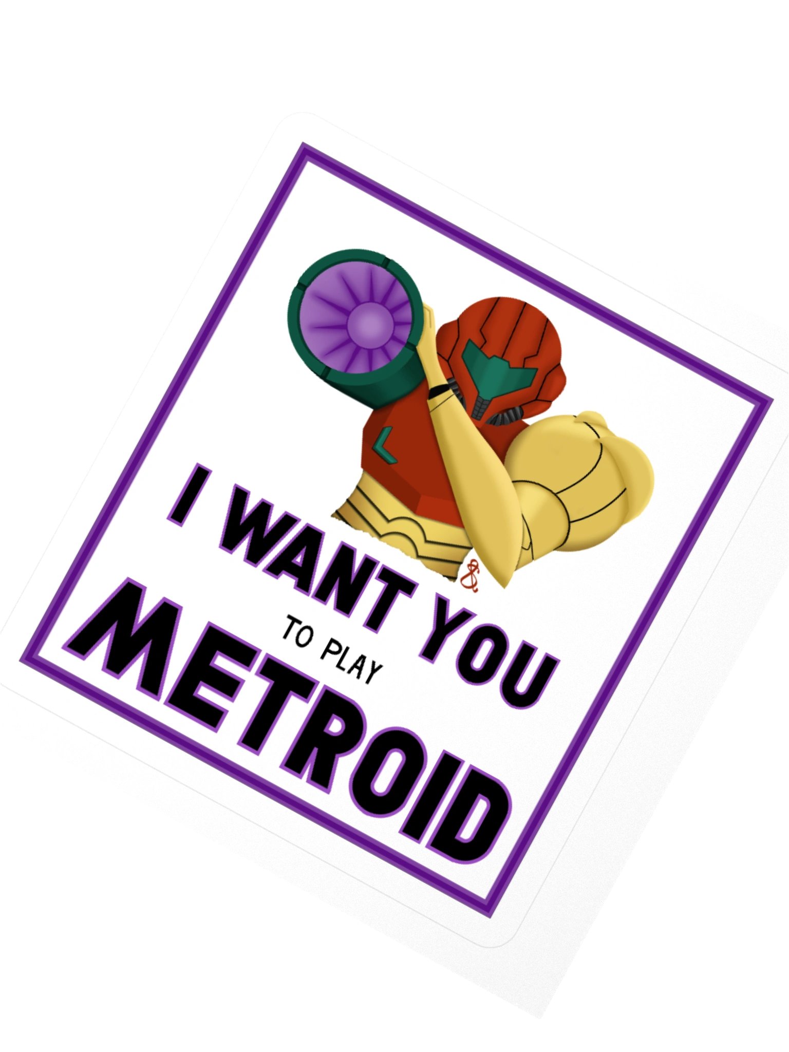 Play METROID Sticker product image (5)