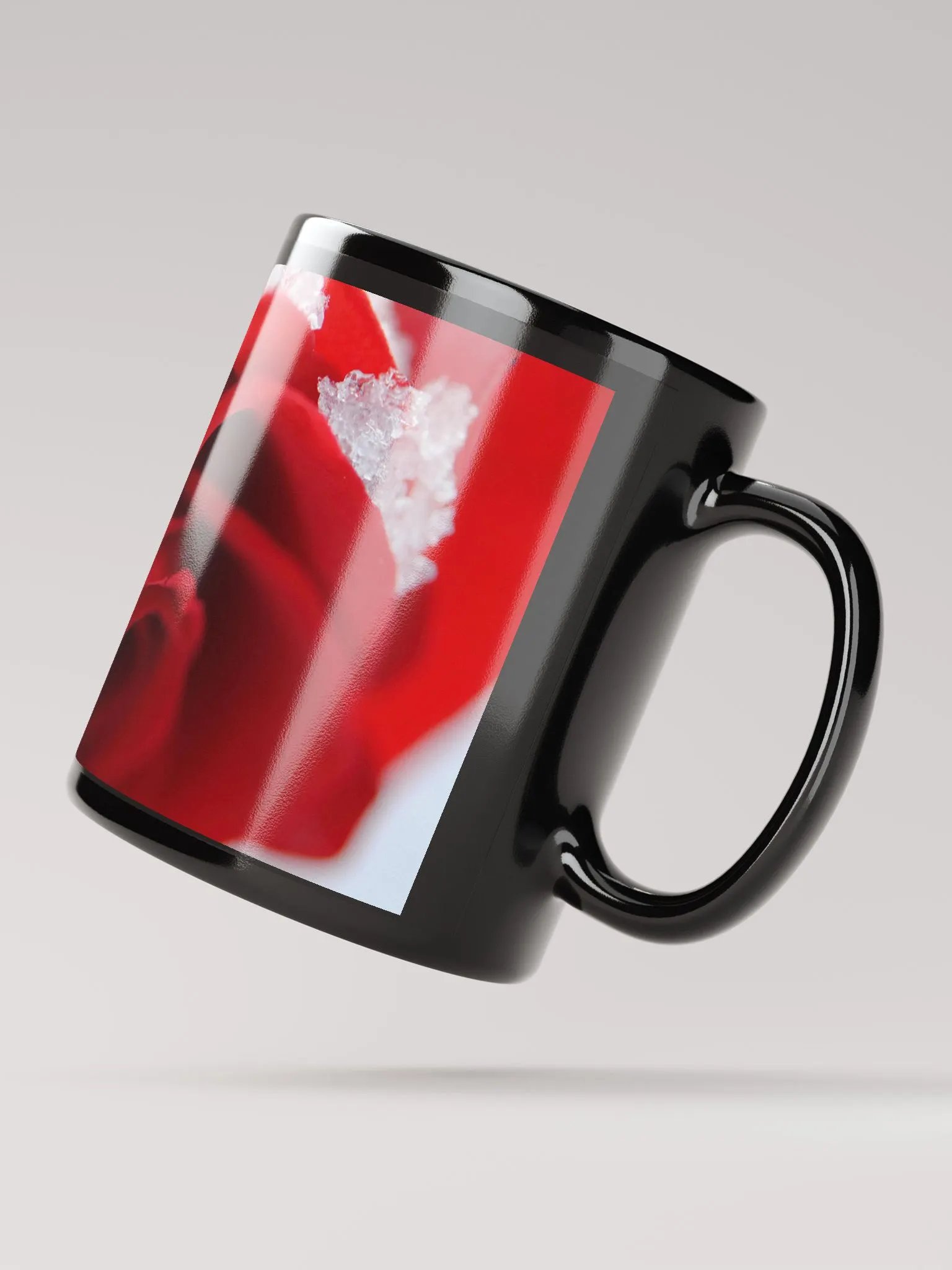 Flowers 54 Black Coffee Mug product image (4)