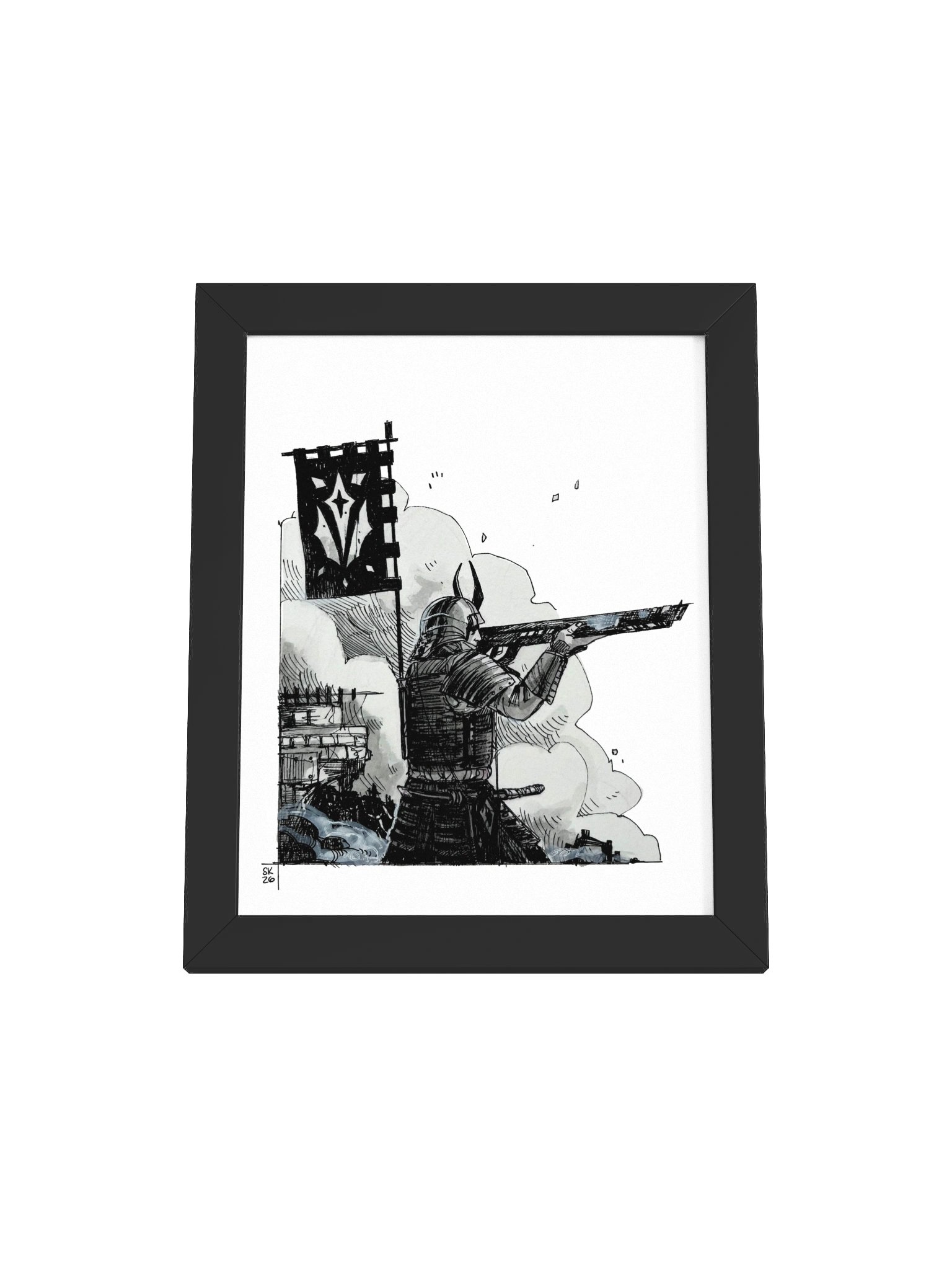 The Shogunates | Concept Art Framed Print product image (1)