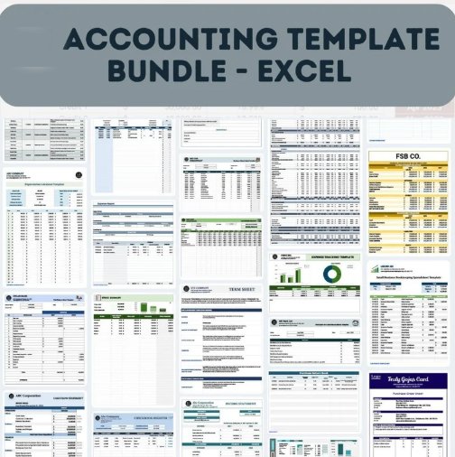 Ultimate Accounting Excel Template Bundle product image (2)