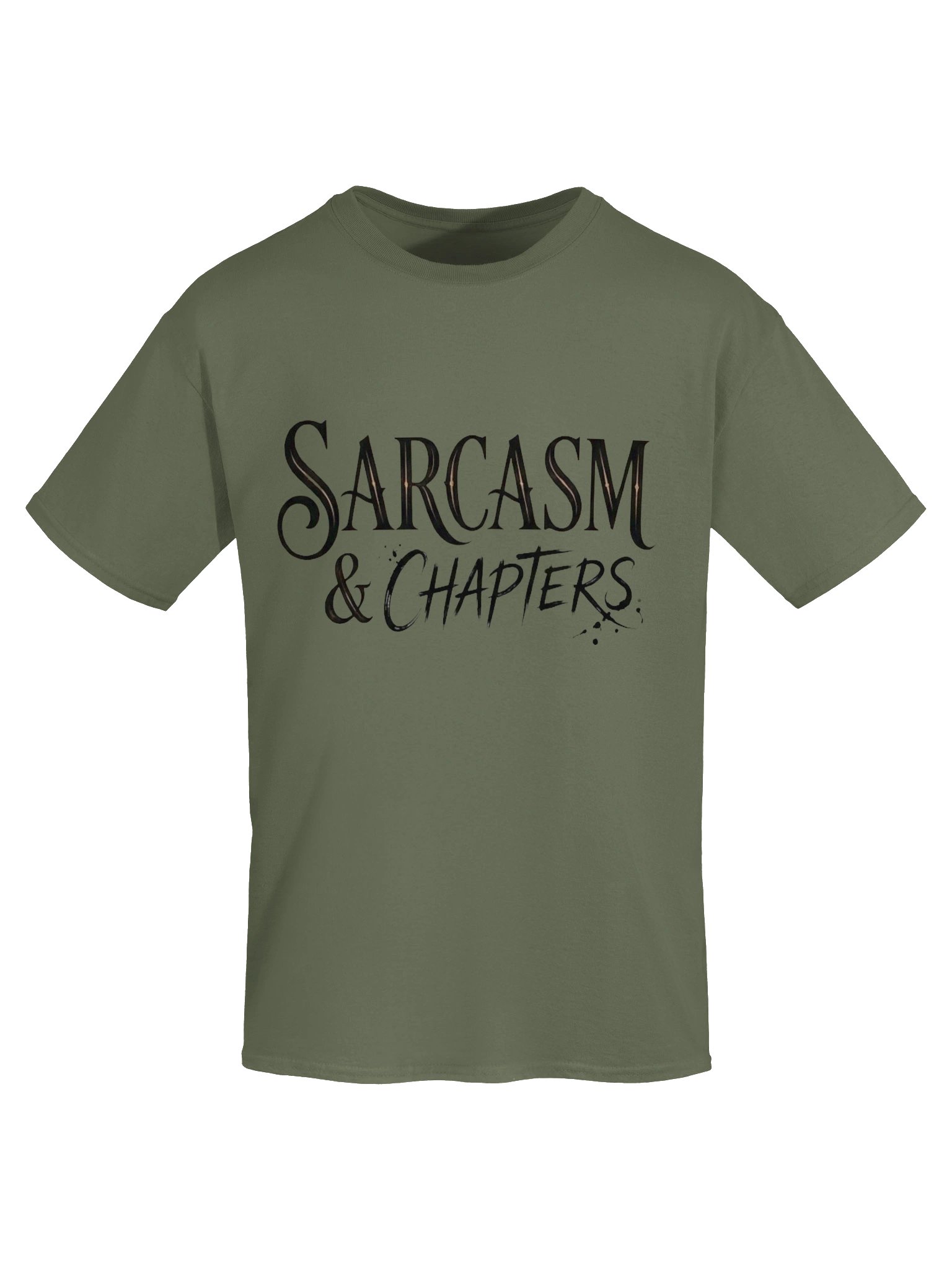 "Sarcasm & Chapters" Comfort Tee | Bookish Edition product image (51)