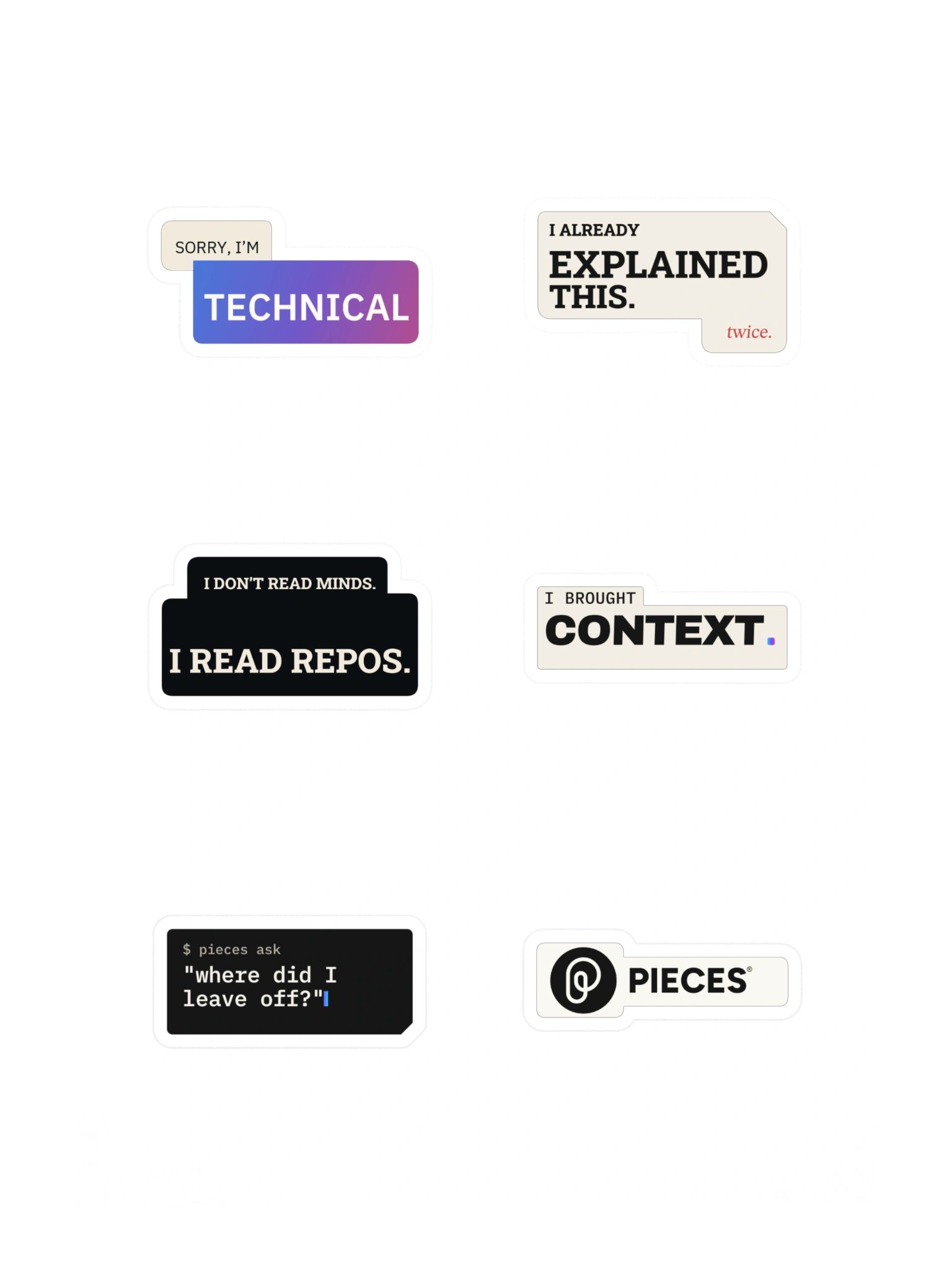 Developer Lore Sticker Sheet product image (3)
