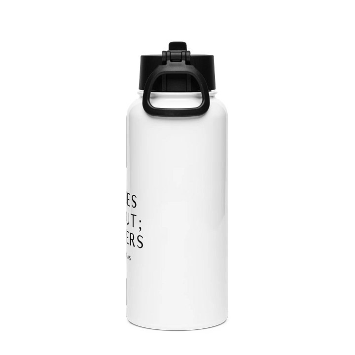 Claudia Stainless Steel Water Bottle with a Straw Lid product image (2)