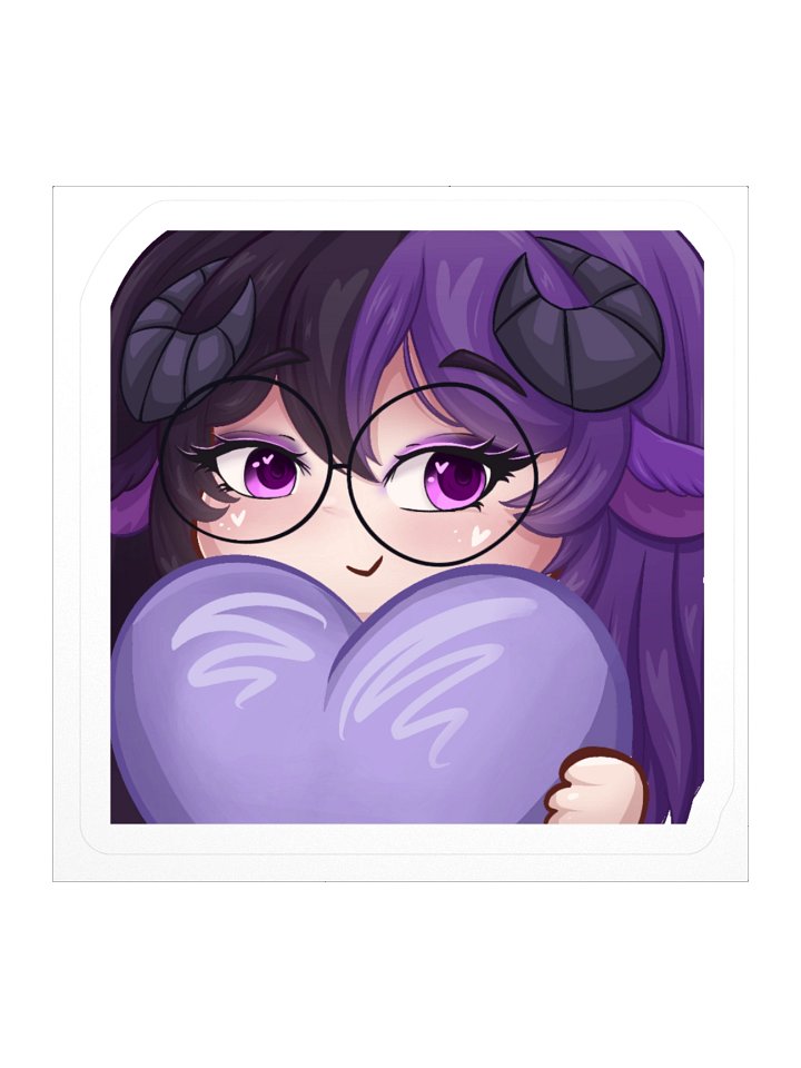 Sleepy Heart Sticker! product image (1)