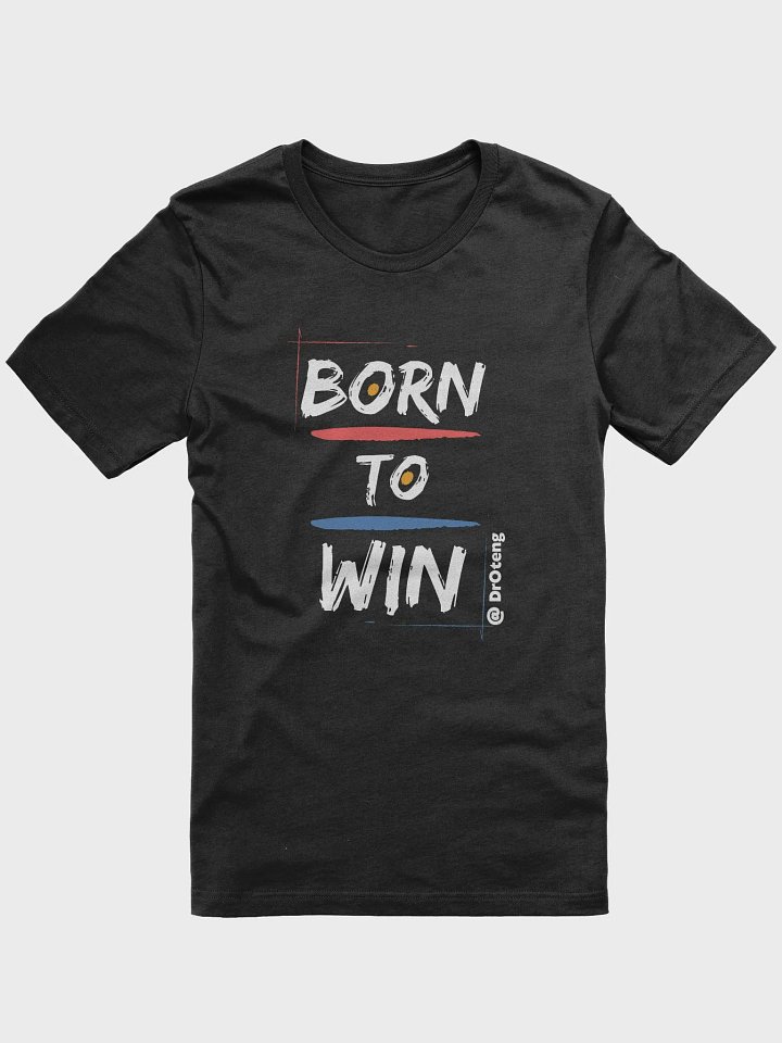 Born to win shirt black product image (1)