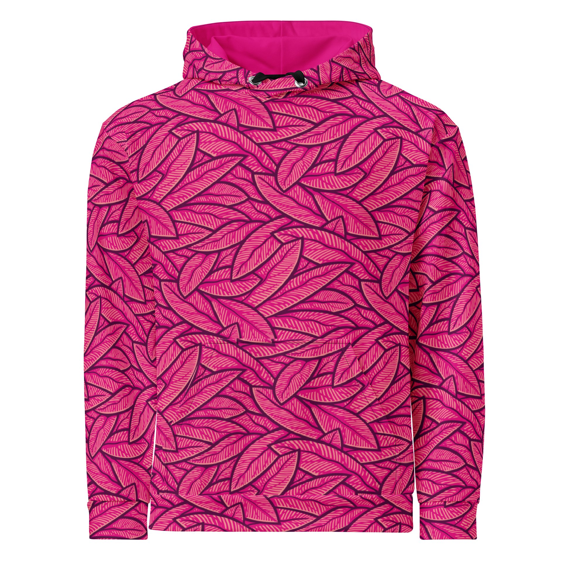Pink Leafs - Unisex Hoodie product image (1)