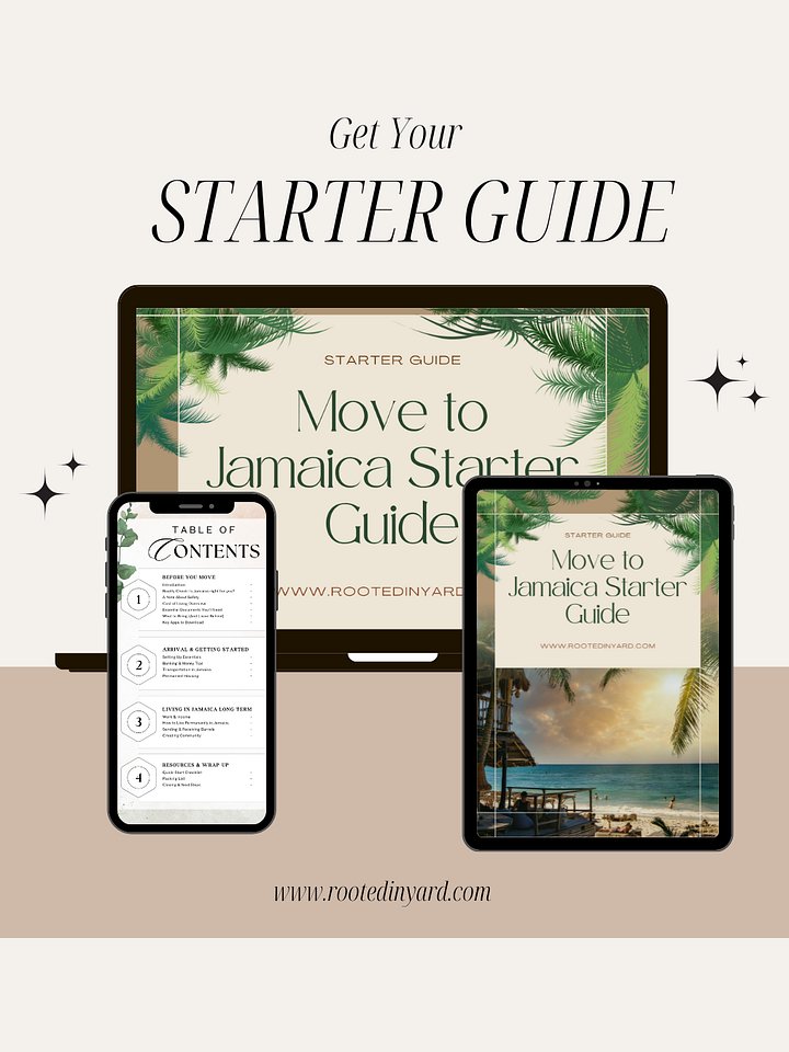 Moving to Jamaica Starter Guide product image (1)