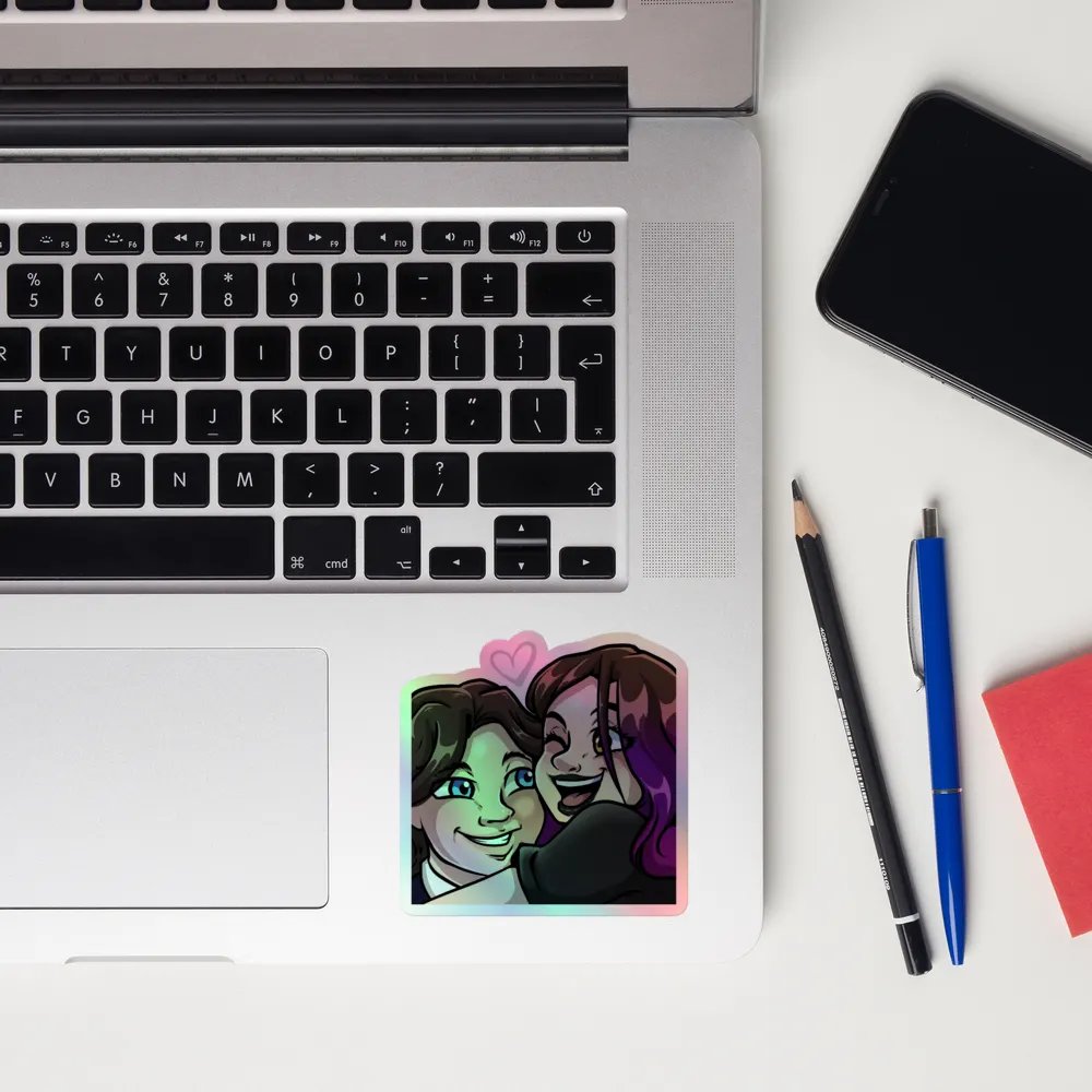 Embrace Love Holographic Sticker product image (12)