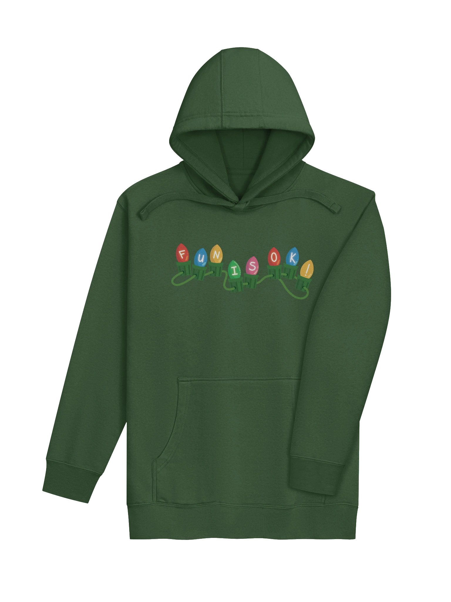 Fun Is OK Holiday Hoodie product image (6)