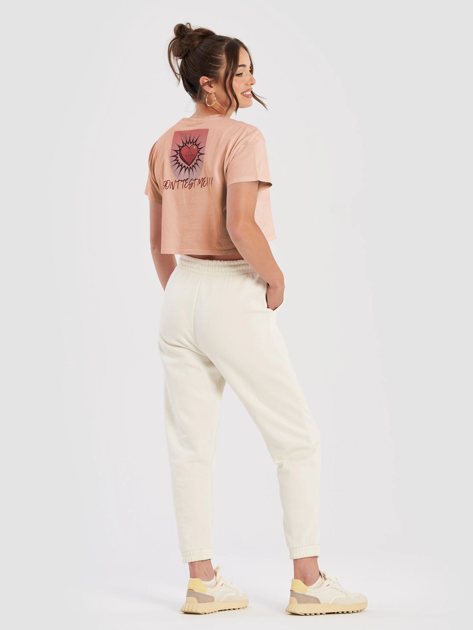 Explosive ''BOSS BABE'' Heart Women's Crop Top product image (28)