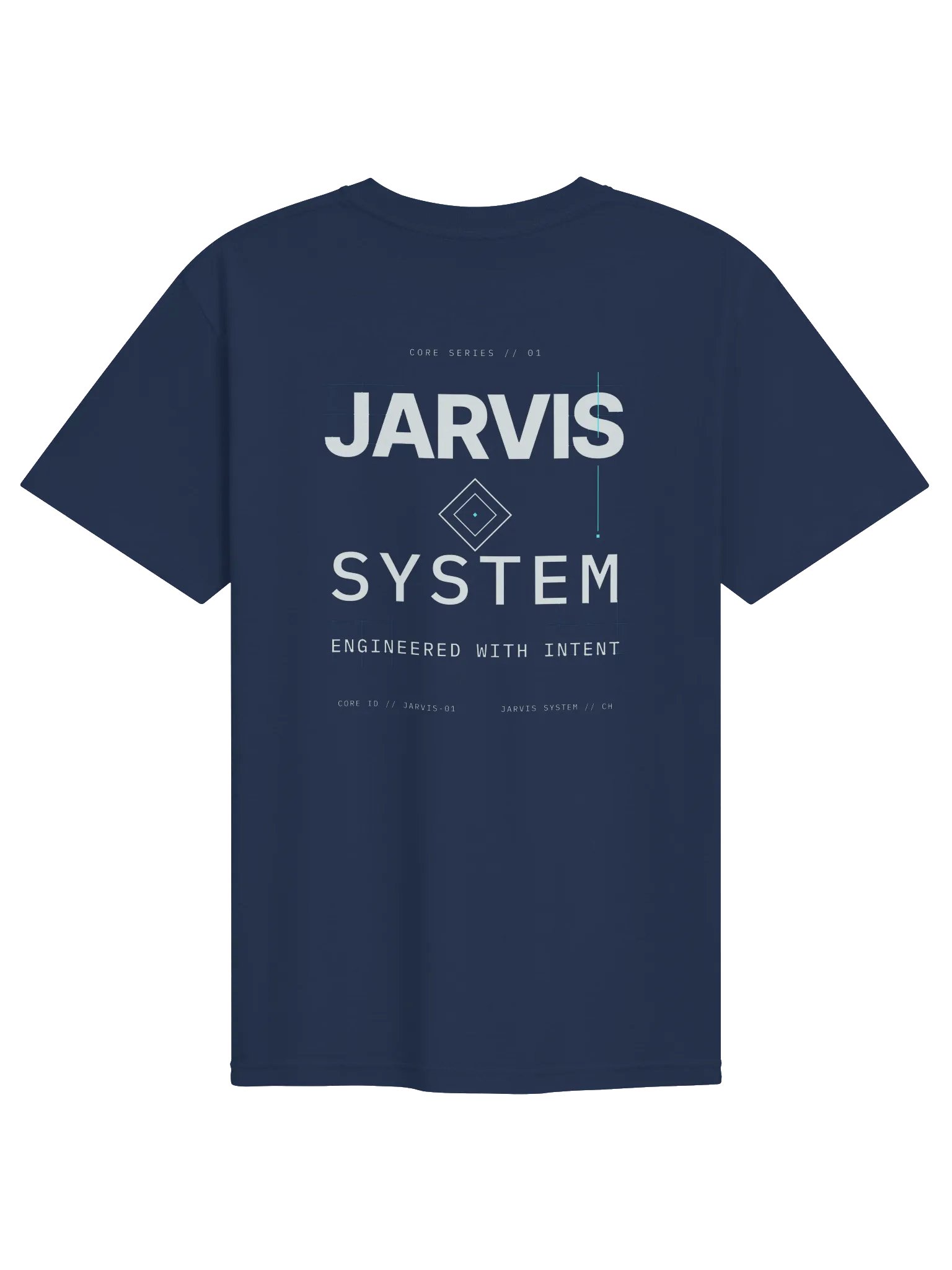 CORE SERIES 01 — ABYSS NAVY Heavyweight T-Shirt product image (2)