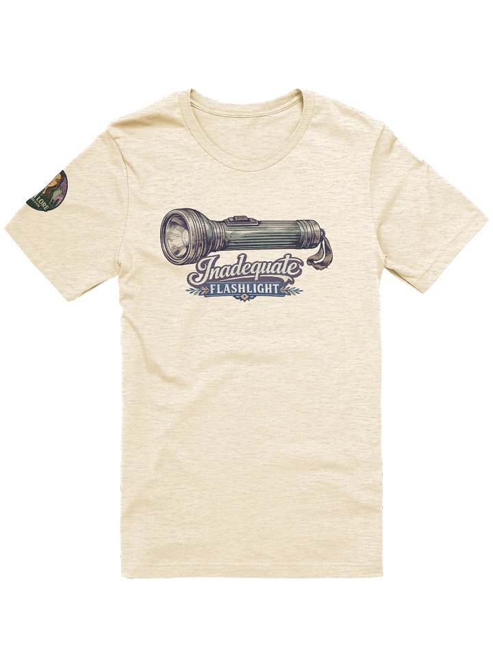 INADEQUATE FLASHLIGHT SUPER SOFT T-SHIRT product image (98)