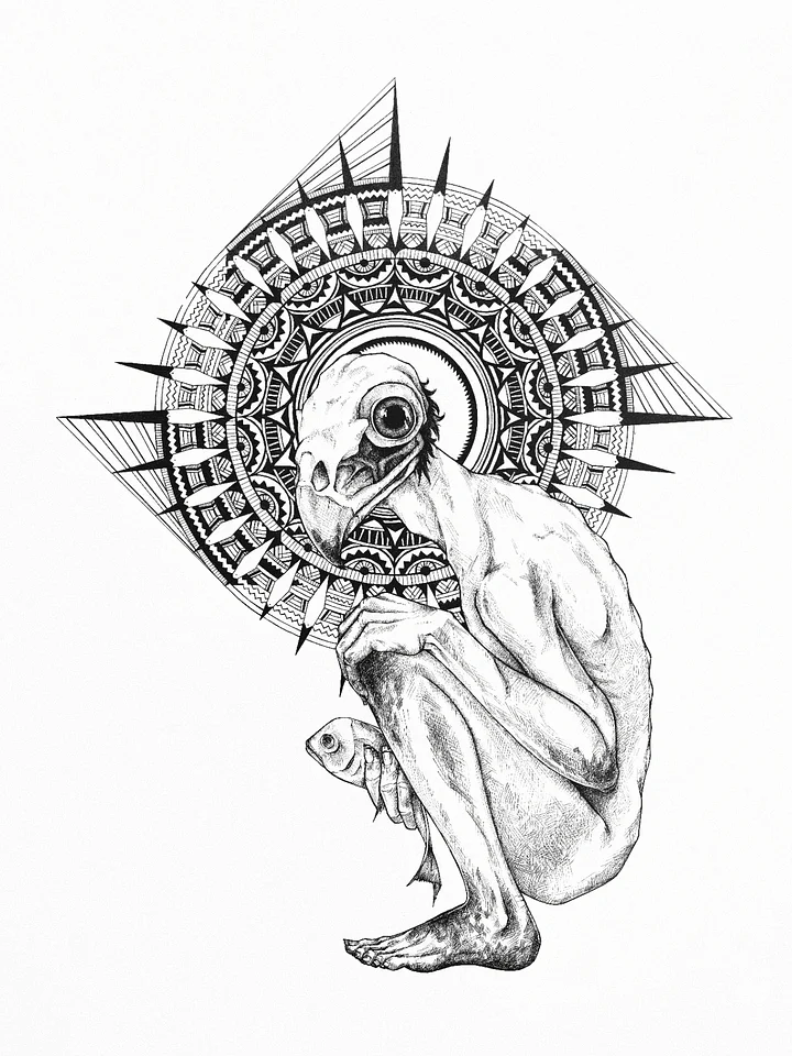 Hold my Head II • Print product image (2)