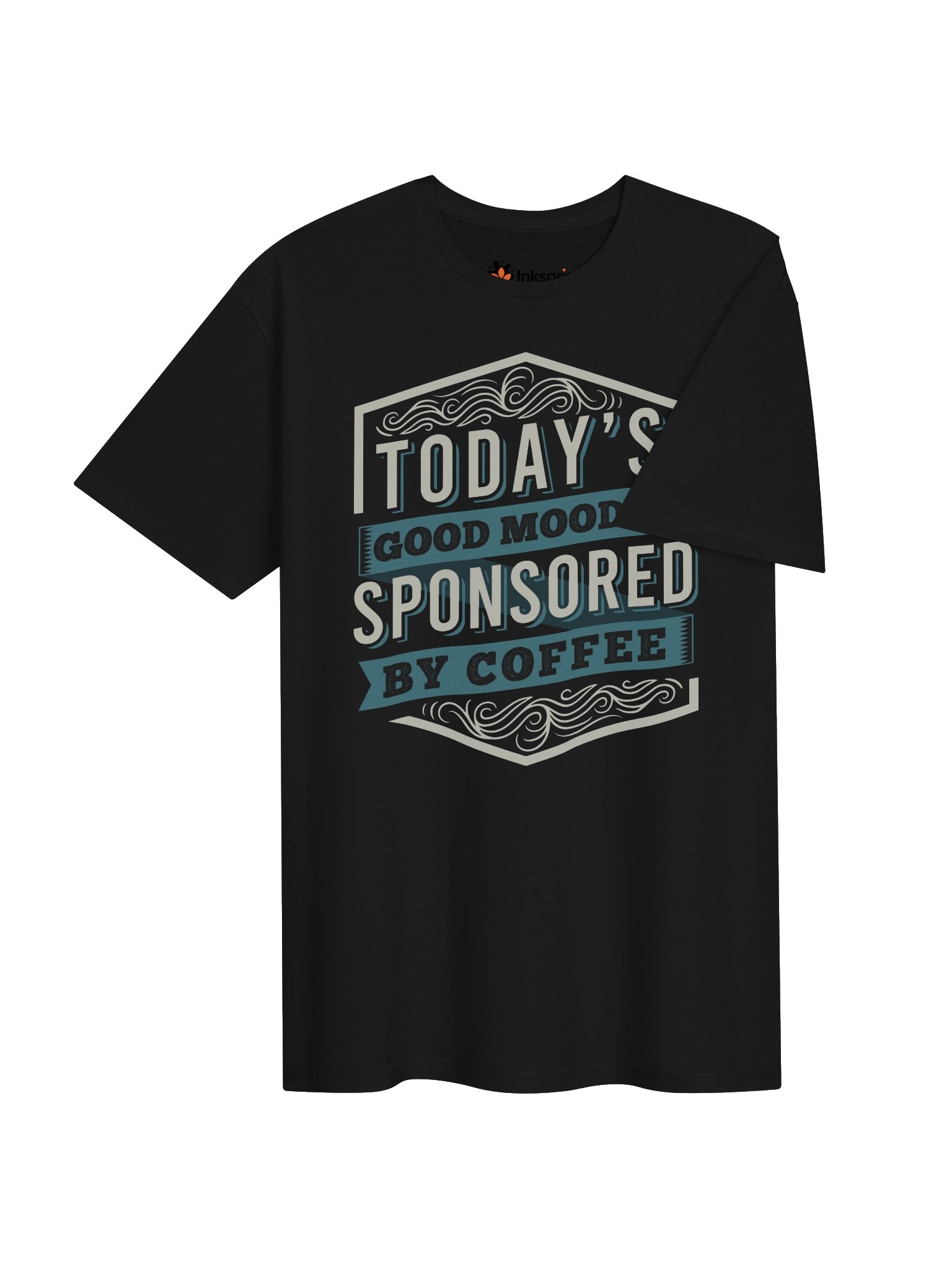 Today’s Good Mood Is Sponsored by Coffee Unisex T-Shirt product image (4)