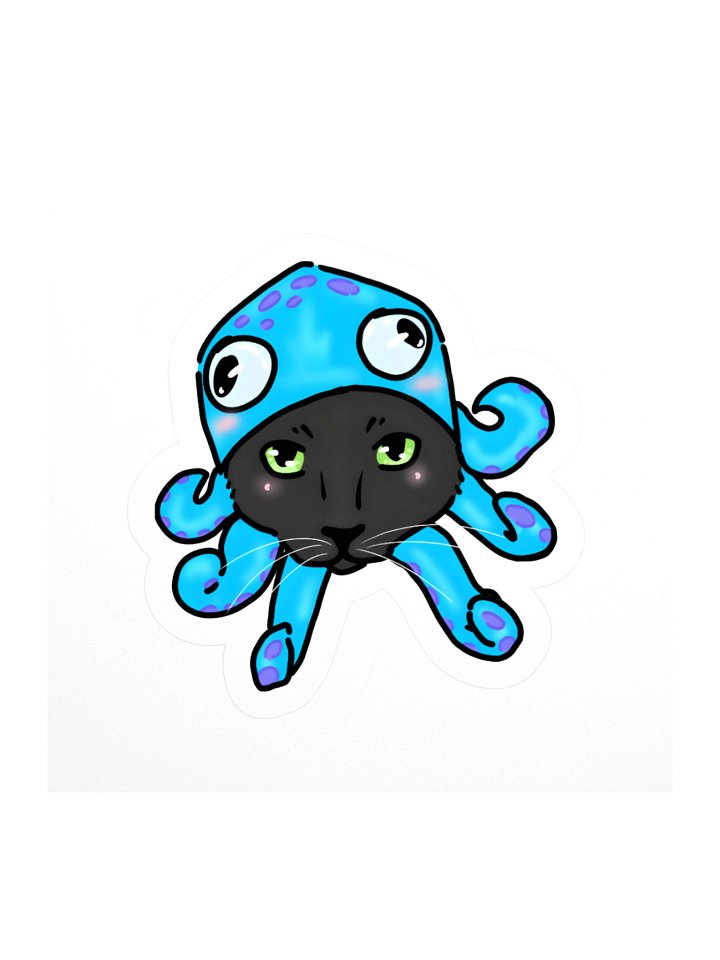 Salem Squid Sticker product image (2)