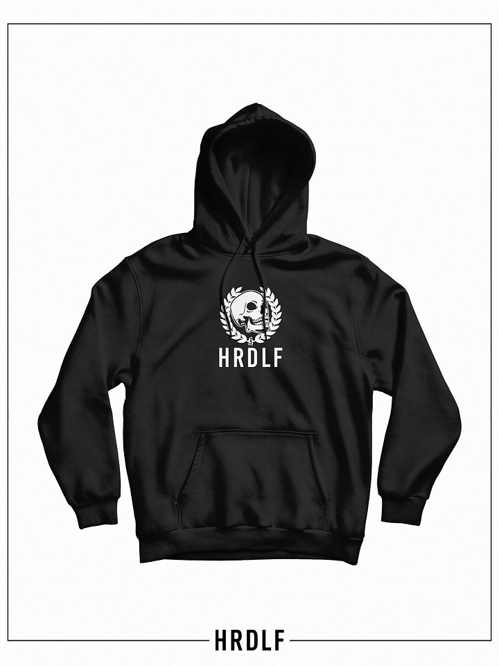 HRDLF Skull - Black Hoodie product image (1)