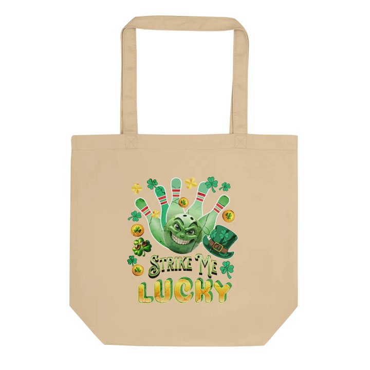 Strike Me Lucky Bowling Tote Bag product image (1)