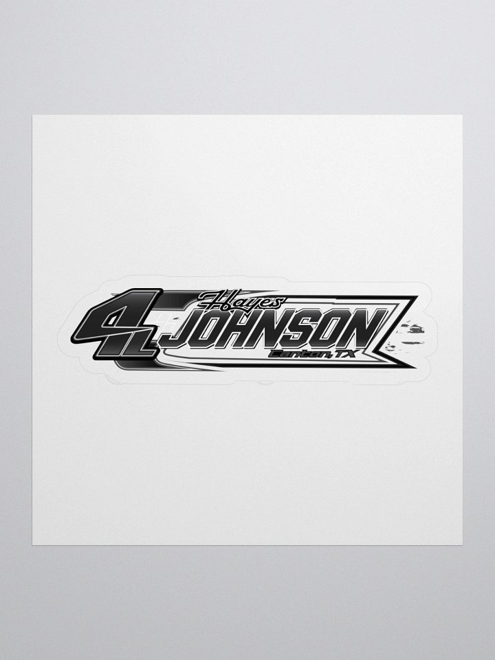 Hayes Johnson 4L Racing Sticker product image (1)