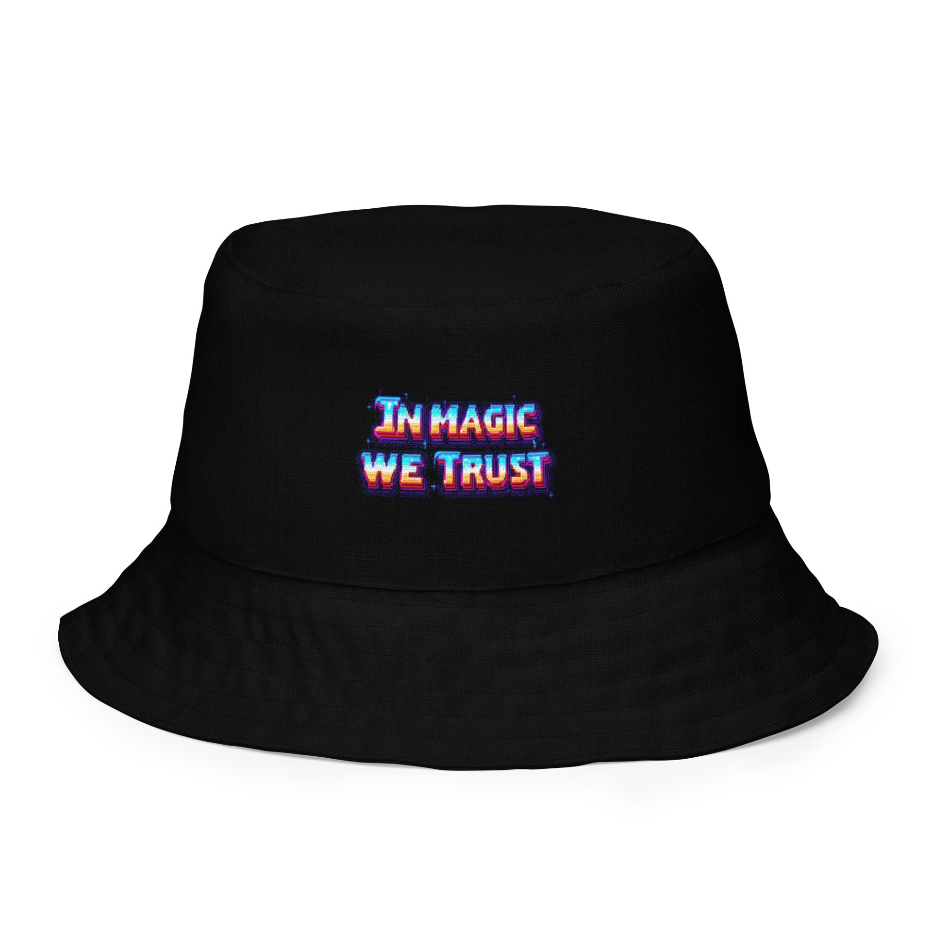 In Magic We Trust Reversible Bucket Hat product image (3)