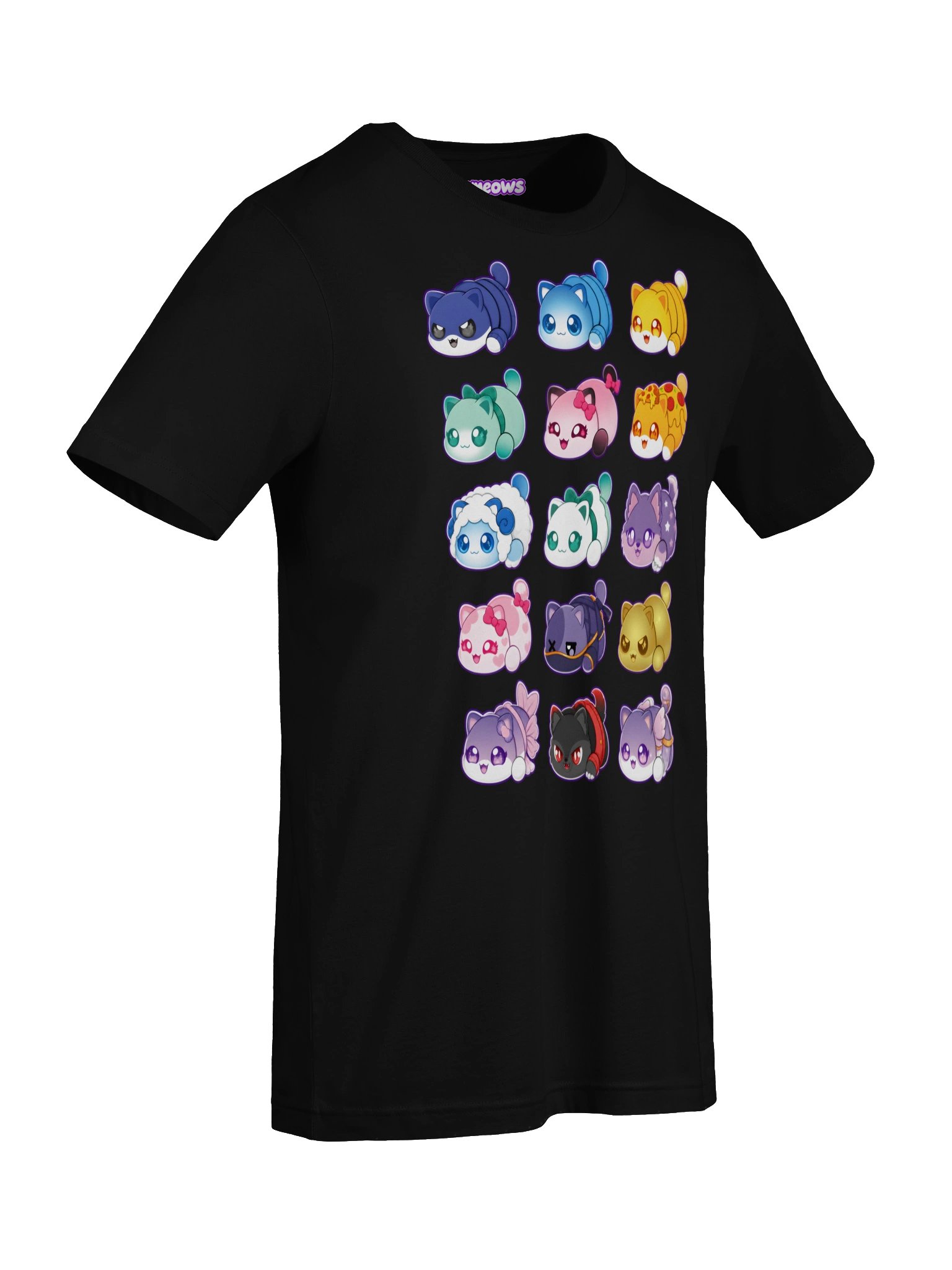 Meemeows Cat Collection T-Shirt – Cute Kawaii Cats product image (7)