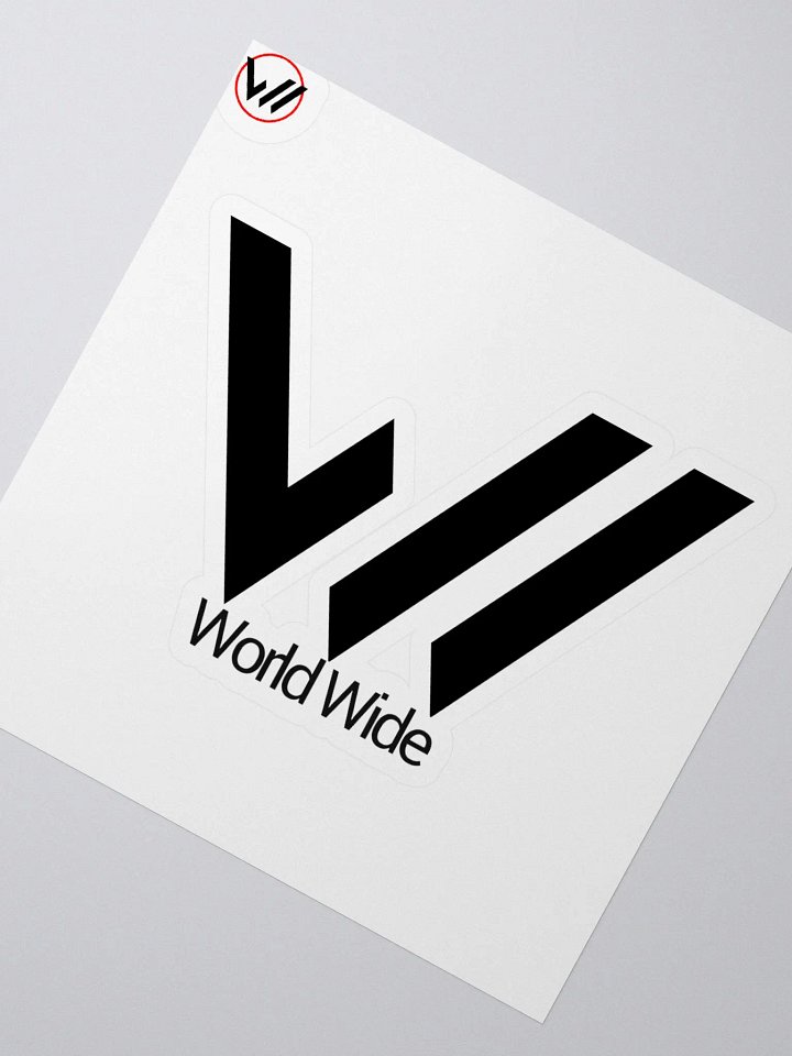 WorldWide Kiss Cut Stickers product image (2)