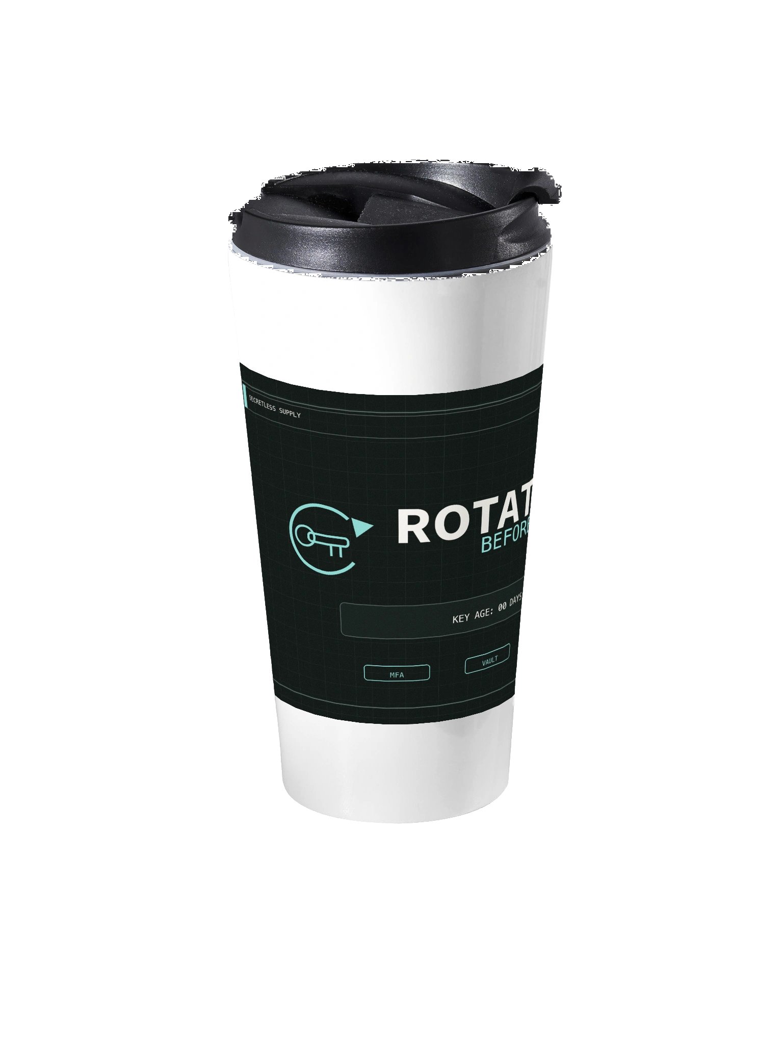 Rotate Keys Before Panic Travel Mug product image (2)