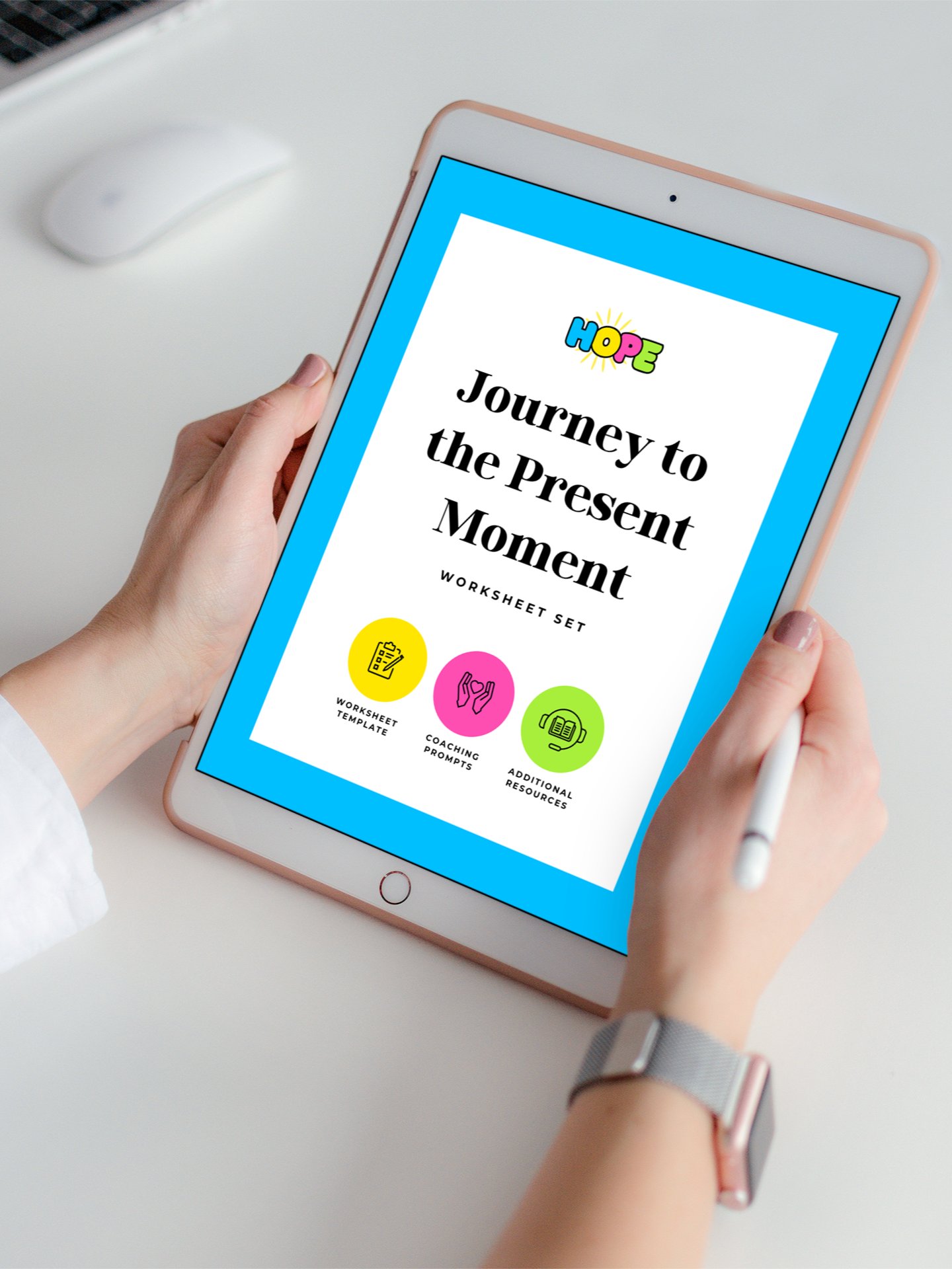 Journey to the Present Moment: Mindfulness Worksheet Set product image (3)