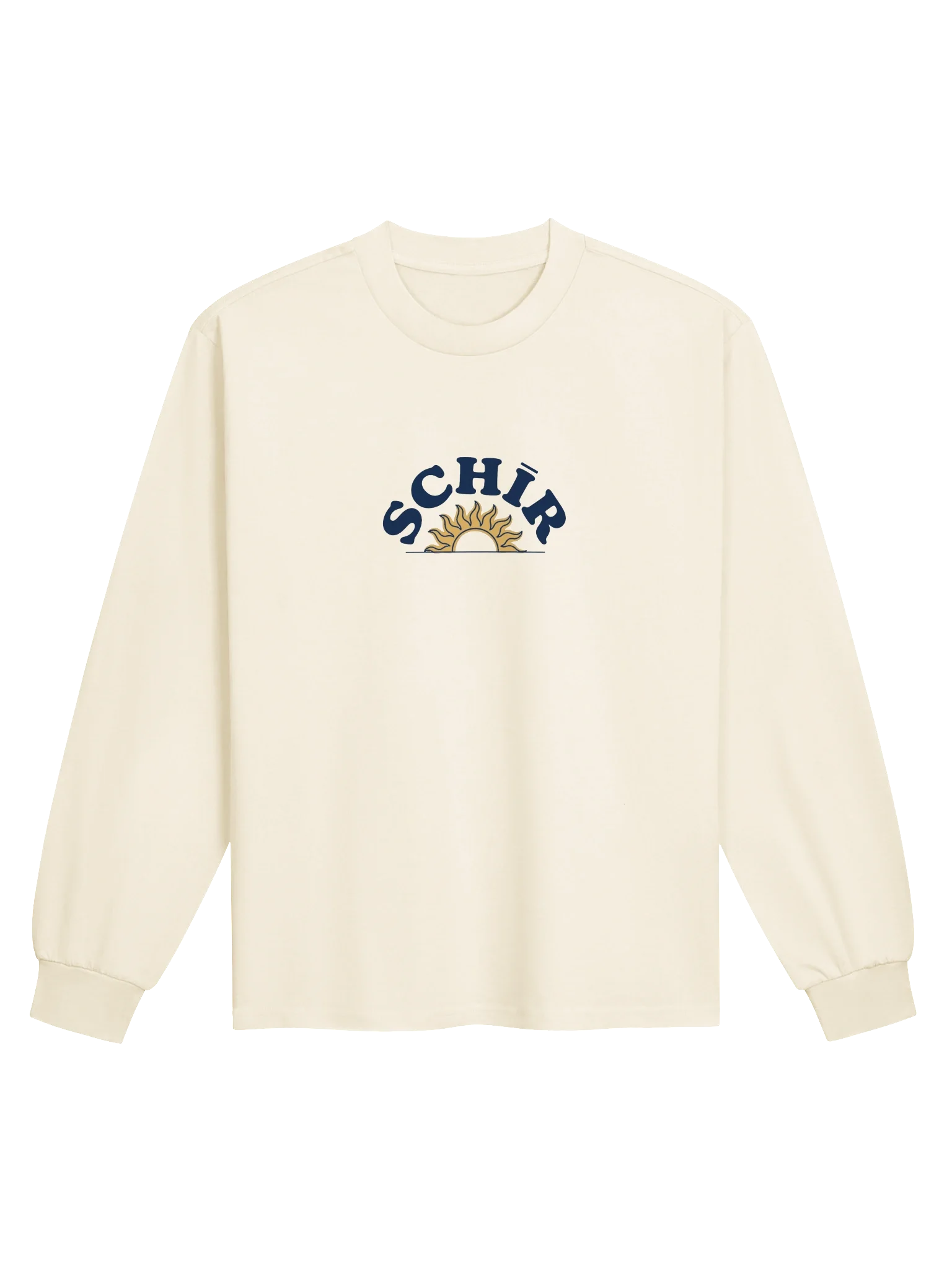 SUN ARC FRONT LONG SLEEVE product photograph