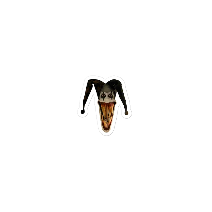 Jester's Scream™ -- Smile Sticker product image (1)