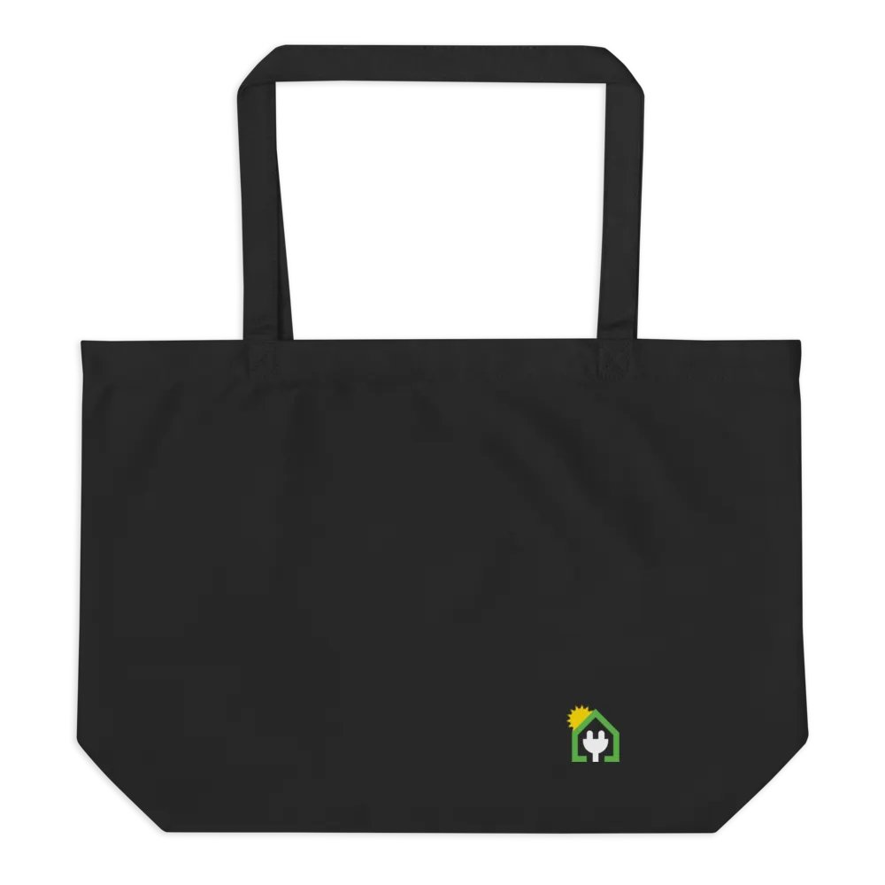 Plug It In Solar High-Quality Organic Cotton Tote product image (2)