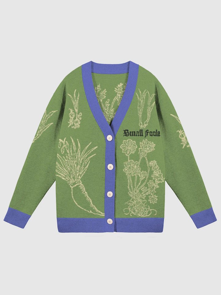 16th Century Herbology Treatise Cardigan - Farmer's Market product image (1)