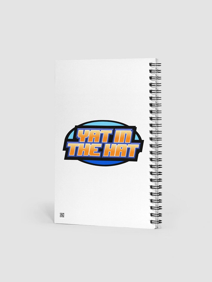 Yat in the Hat Spiral Notebook product image (2)