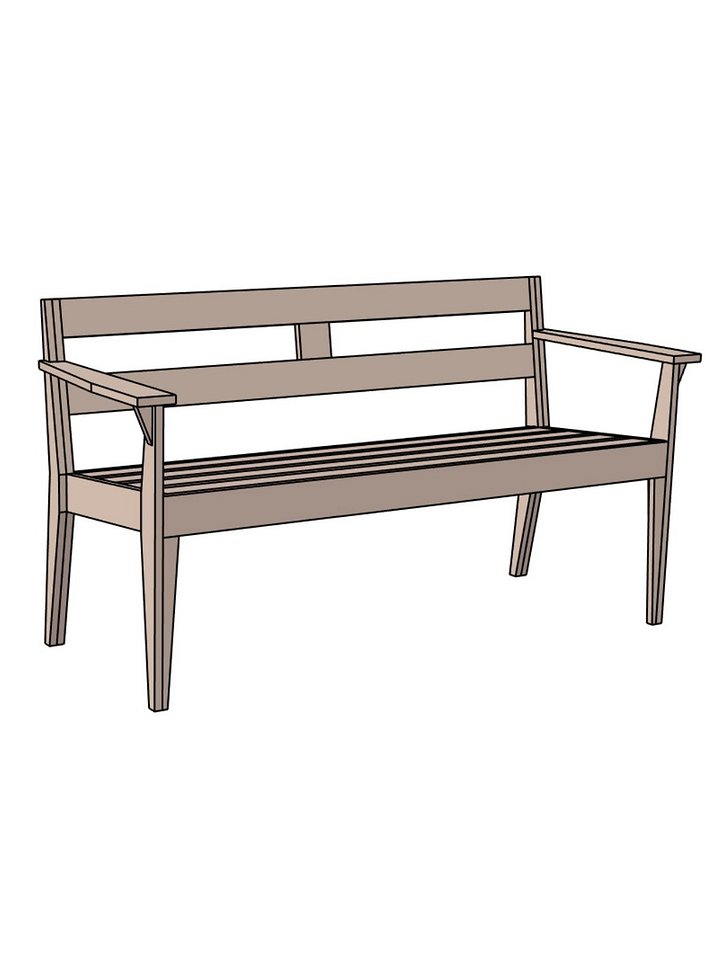 Garden Bench Plans product image (1)