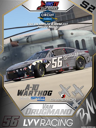 It's time for the first road course of the season, As its a special race at Coronado

Paints by: Bubba Meyers Custom Designs
...