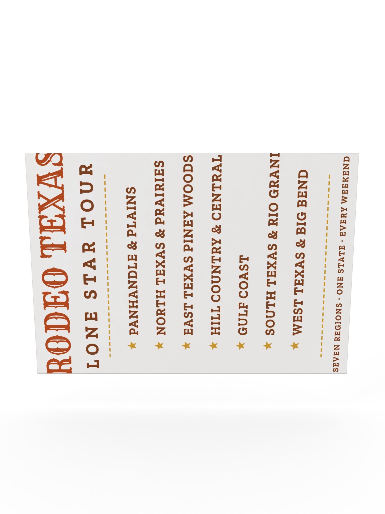 Lone Star Tour Poster product image (38)