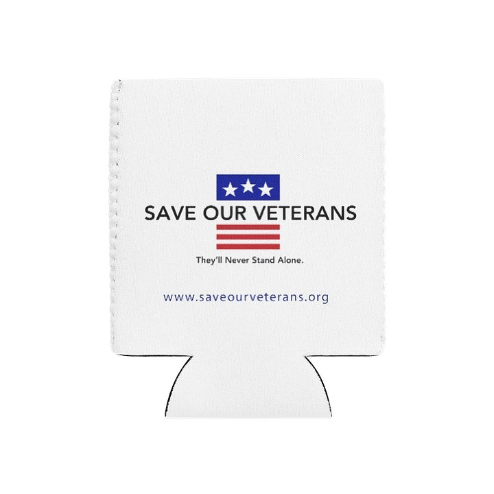 Save Our Veterans – Proud Coast Guard Family Can Cooler product image (2)