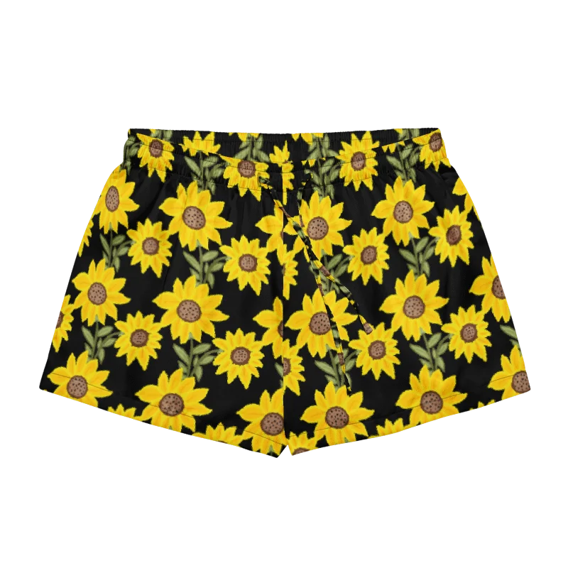 Lets Grow Girls Sunflower Pajama Shorts product image (3)