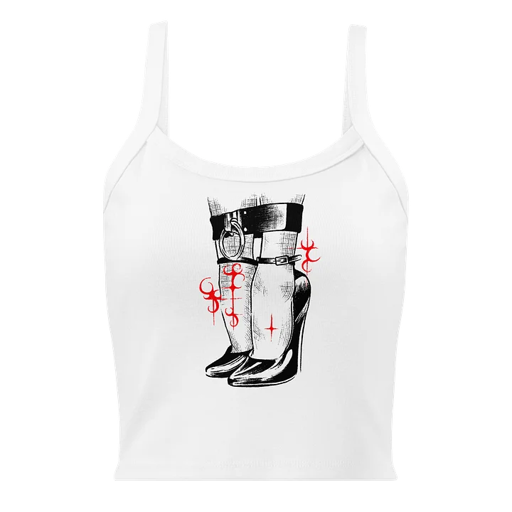 Cyber $teppin’ - micro ribbed tank top product image (1)