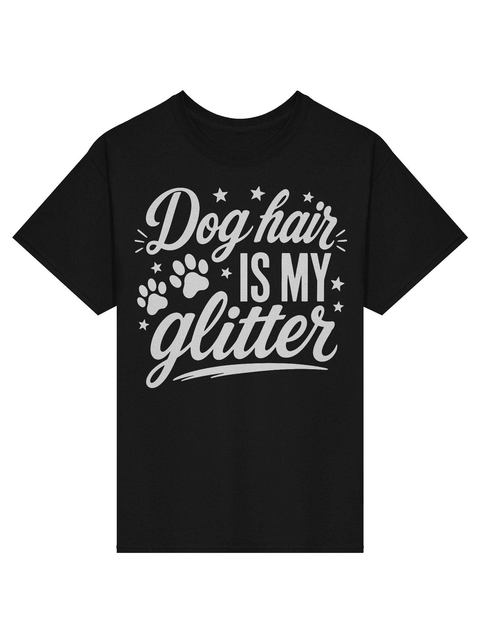 Dog Hair Is My Glitter Funny Lover Gift T-Shirt product image (1)
