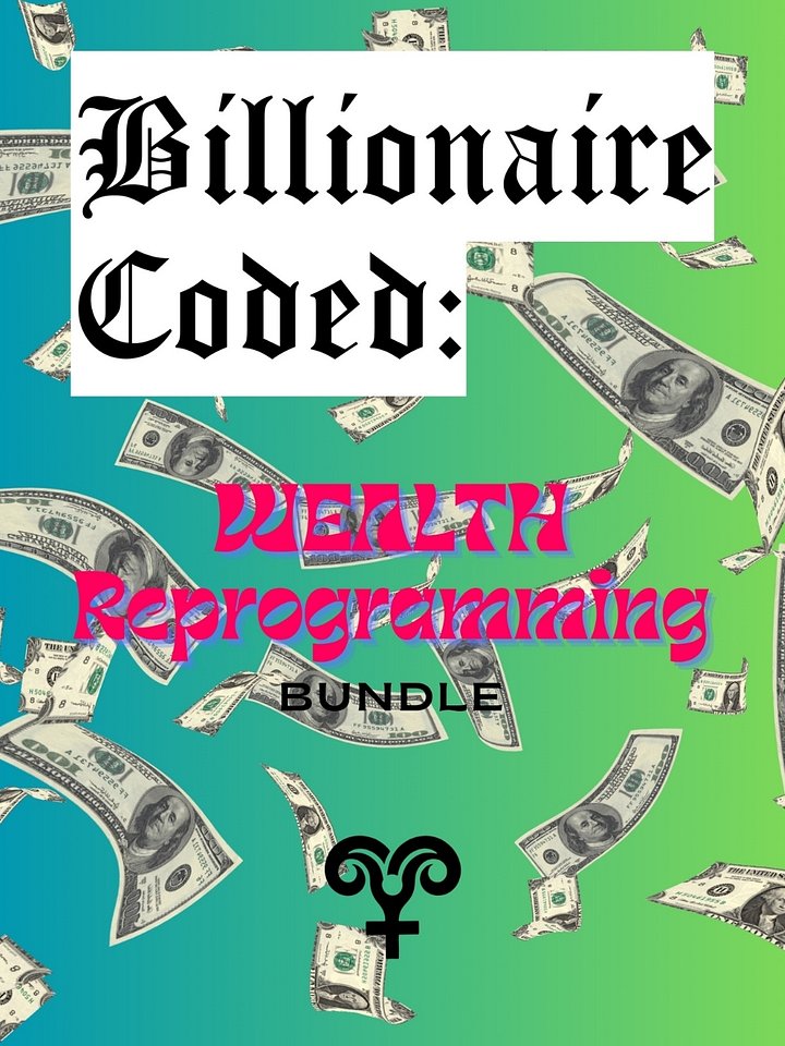 Billionaire Coded: Wealth Reprogramming Subliminal Bundle product image (1)