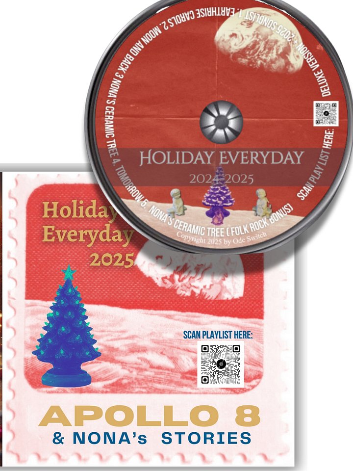Holiday Everyday Deluxe CD Album: Apollo 8 & Nona’s Stories product image (1)