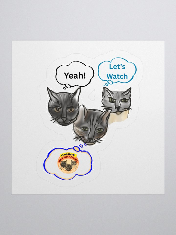 Dannis' Pet Channel Sticker product image (1)