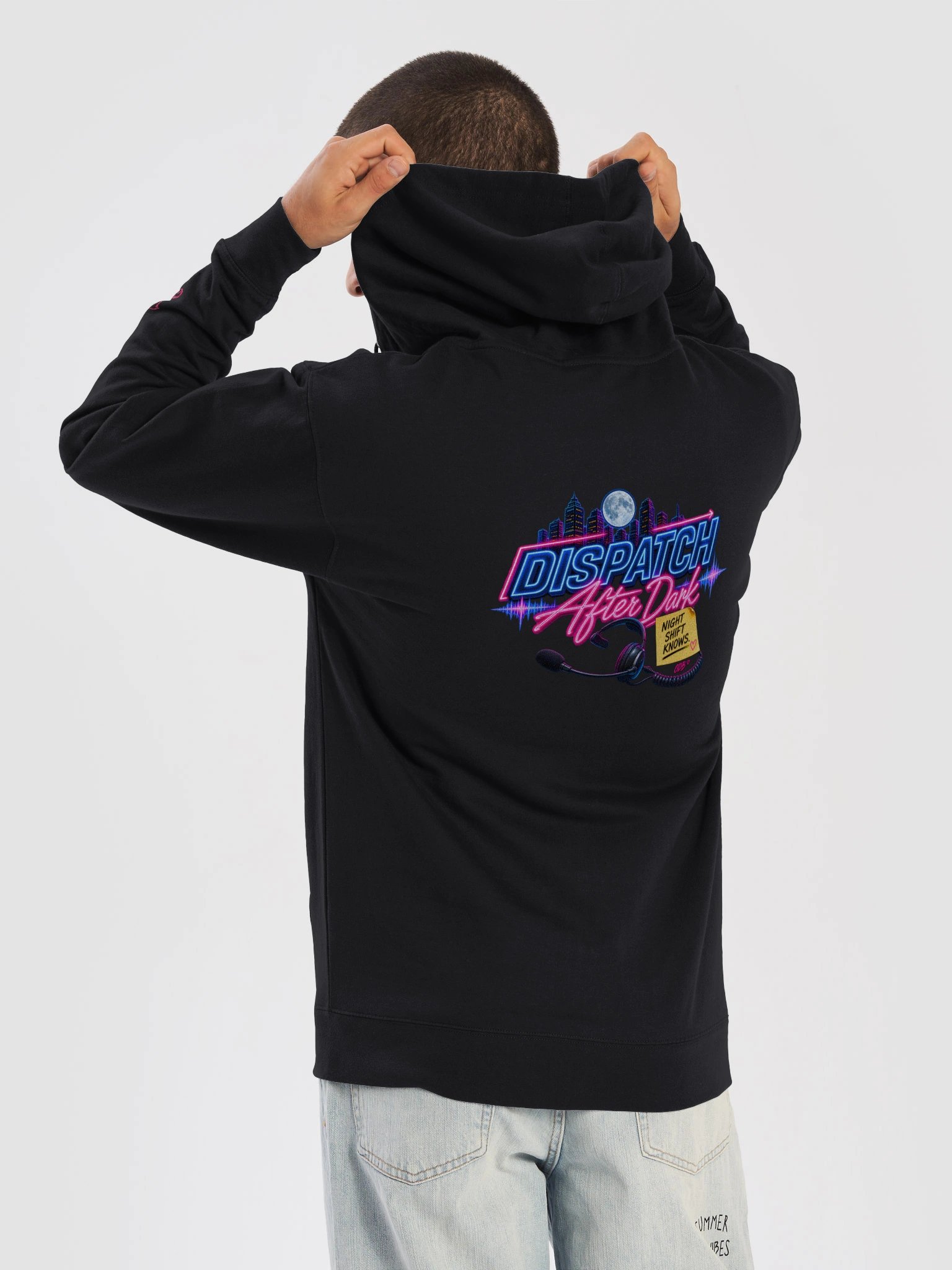 The Night Shift Knows Zip-Up Hoodie product image (6)