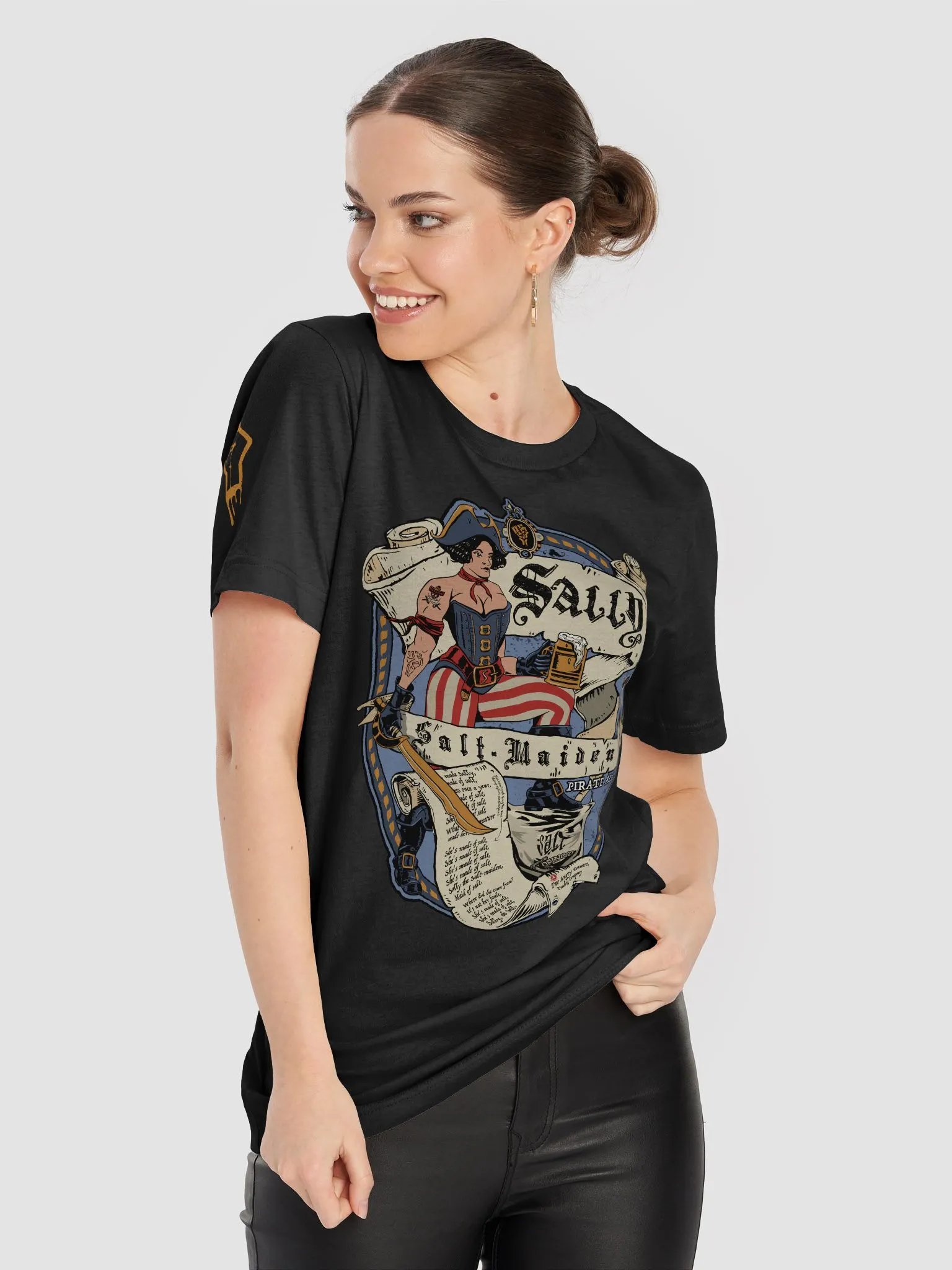 SALLY THE SALT MAIDEN TEE BLUE product image (8)